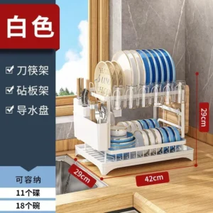 estante de cocina completo blanco